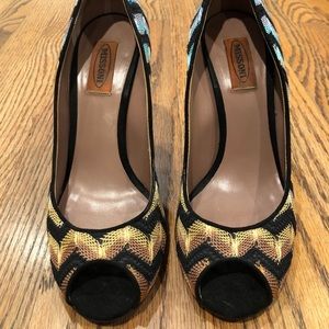 Missoni Peep Toe Pump